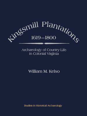 cover image of Kingsmill Plantations, 1619—1800